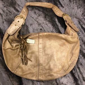 Coach Limited Edition Gold Tortilla Shoulder Bag